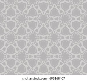 Minimalist geometric seamless background. For digital paper, textile print, page fill. Vector illustration