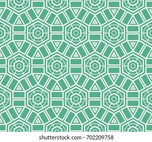 Minimalist geometric seamless background. For digital paper, textile print, page fill. Vector illustration