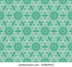 Minimalist geometric seamless background. For digital paper, textile print, page fill. Vector illustration