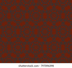Minimalist geometric seamless background. For digital paper, textile print, page fill. Vector illustration