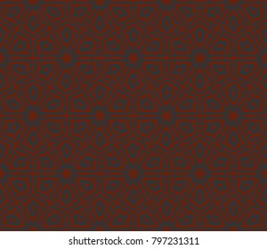 Minimalist geometric seamless background. For digital paper, textile print, page fill. Vector illustration