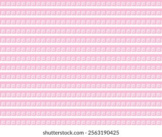 Minimalist Geometric Seamless Pattern – Pink and White Vector Design Element for Backgrounds, Web Projects, and Modern Decor