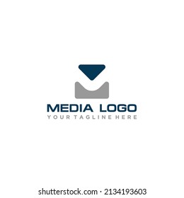 Diseño inicial del logotipo de correo electrónico M