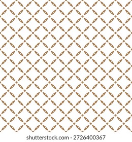 Padrão de telha geométrica minimalista com círculo marrom e traço em branco