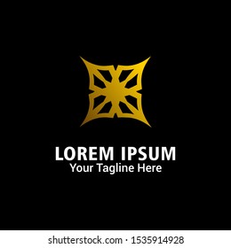 Minimalist Geometry Shape Logo Template
