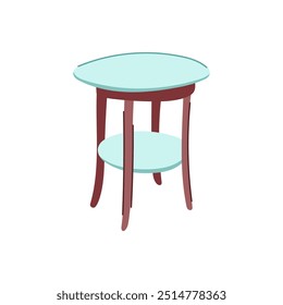minimalist glass table cartoon. transparent durable, versatile chic, sophisticated sturdy minimalist glass table sign. isolated symbol vector illustration