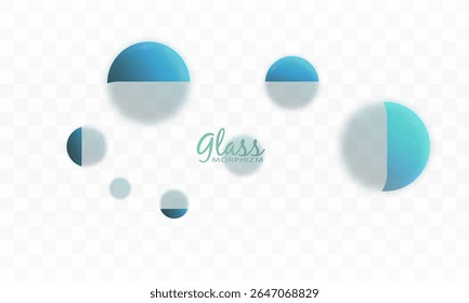 Minimalist glassmorphism background with soft translucent circles in pastel colors. Futuristic and elegant abstract design for web, banners, or UI elements.

