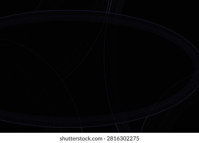 Minimalist glowing elliptical light projection on dark background