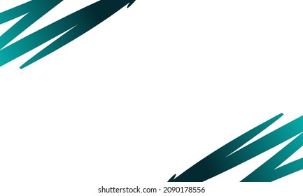 Fondo de degradado minimalista con espacio en blanco en el centro para el texto. Fondo de marco verde minimalista.