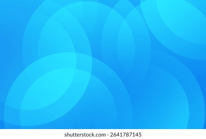 Minimalist gradient background.Blue circle shapes,colorful design. Memphis. Vector illustaration eps 10