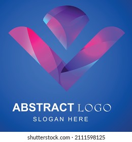 minimalist gradient logo style collorfull design
