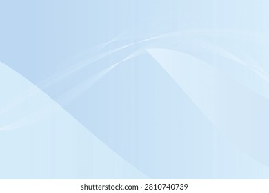 Minimalist gradient waves in soft light blue tones lightblue minimalism abstract