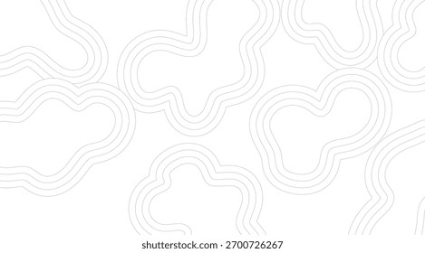 A minimalist graphic background featuring layered shapes with gray outlines creating a modern, abstract pattern against a clean white backdrop ideal for versatile design projects