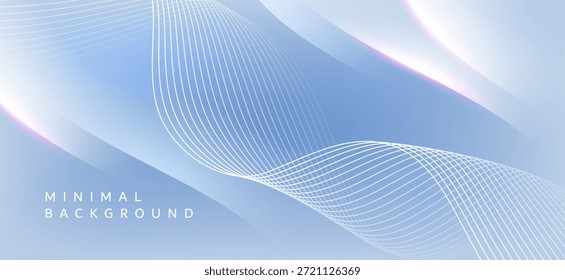 Fondo gráfico minimalista
Concepto principal: Simplicidad (minimalista) para crear un aspecto limpio y evitar interferir con el texto o el contenido principal que se puede incluir en trabajos posteriores.
Tono de color: Utiliza tonos azul claro y blanco, creando una sensación fresca y cómoda, dando un aspecto profesional y moderno.
Líneas y Formas: Las líneas curvas suaves y fluidas crean un movimiento suave y una dimensión sin hacer que la Imagen se vea desordenada.
Textura y luz: la iluminación degradada y los Pequeños reflejos añaden profundidad y dimensión a la Imagen.