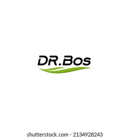Minimalist graphic composition with curved lines and text element on white background