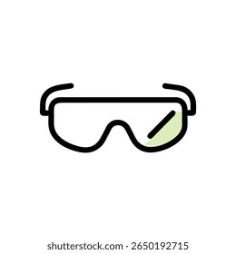 A minimalist graphic of a lemon slice in flat style against a White Background. Evokes freshness and simplicity.