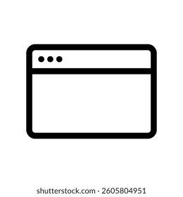 A minimalist graphical element for a specific theme browser