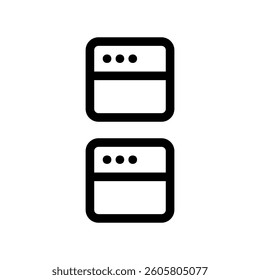 A minimalist graphical element for a specific theme browser