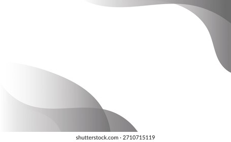 Diseño de fondo de onda Abstractas gris minimalista