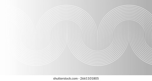 Minimalist gray geometric line background. Ideal for modern tech presentations and clean professional layouts.