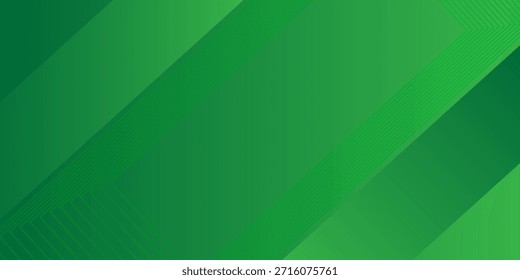 Fondo abstracto verde minimalista con rayas diagonales en diferentes tonos, ideal para temas de diseño ecológicos, modernos, limpios y versátiles