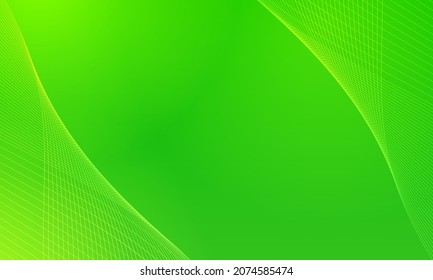 Minimalist green abstract background with minimal geometric shapes. Gradient wallpaper design for poster, brochure, presentation, website etc.