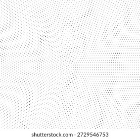 Plano de fundo pontilhado em meio-tom minimalista com pontos pretos espaçados uniformemente na superfície branca limpa.