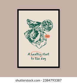 Minimalist hand drawn sandwich vector illustration collection. Art for postcards, branding, logo design, background.