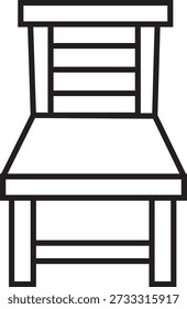 Ilustración minimalista dibujada a mano del arte de la línea del sofá con los cojines para el diseño interior de la sala de estar y los proyectos para colorear