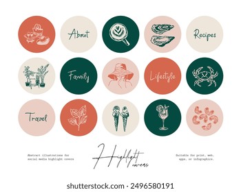 Colección de Ilustración vectorial de viaje dibujada a mano minimalista. Arte para postales, marca, diseño de logotipo, fondo.	