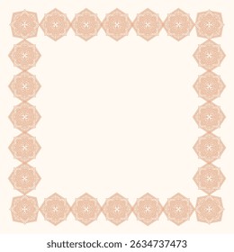 Minimalist hand drawn vector frame. Art for greeting cards, wedding invitations, poster design, postcards, branding, logo design, background.
