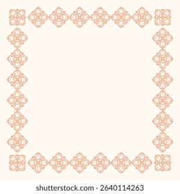 Minimalist hand drawn vector frame. Art for greeting cards, wedding invitations, poster design, postcards, branding, logo design, background.