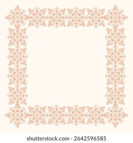 Minimalist hand drawn vector frame. Art for greeting cards, wedding invitations, poster design, postcards, branding, logo design, background.