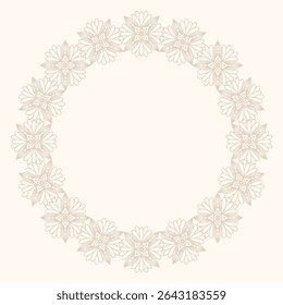 Minimalist hand drawn vector frame. Art for greeting cards, wedding invitations, poster design, postcards, branding, logo design, background.