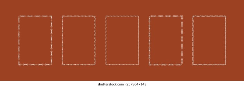 Minimalist hand drawn vector frames collection. Art for greeting cards, wedding invitations, poster design, postcards, branding. Minimalist Hand Drawn Vector Frames Collection for Greeting