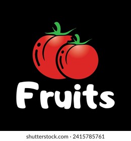 Logotipo de fruta minimalista y saludable, Apple, naranja, tomate, logo de piña en un colorante vector de diseño de logo de frutas usando este logotipo para Cosméticos, actividad ecológica, empresa alimentaria y empresa de jugos.