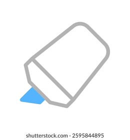 Minimalist Highlighter Icon for Digital Projects
