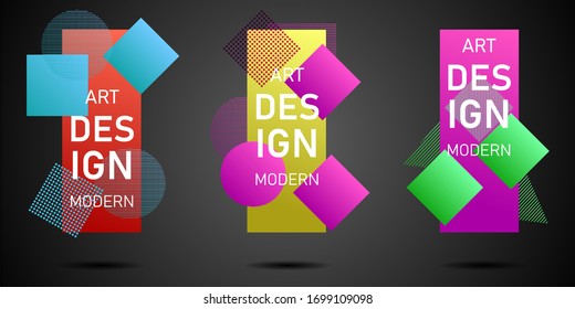 Minimalist hipster colored frame design. frame for the Graphic Art Modern text. design of business cards, invitations, gift cards, leaflets, brochures. vector illustration.