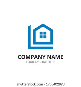 Minimalist Home House Logo Template L