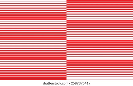 Minimalist Horizontal Striped Pattern with Alternating colored Lines, Creating a Clean, Modern, and Geometric Abstract Design