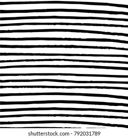 Minimalist horizontal stripes black and white background.