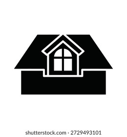 Minimalistisches Haus Symbol flaches Design Vektorgrafik skalierbar Grafik