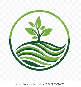 Minimalist icon representing a vector file with clean and simple design elements