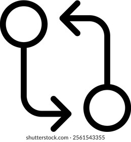 Minimalist icons for UIUX, featuring navigation, controls, and interactive elements. Ideal for modern apps and websites