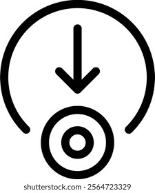 Minimalist icons for UIUX, featuring navigation, controls, and interactive elements. Ideal for modern apps and websites