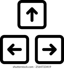 Minimalist icons for UIUX, featuring navigation, controls, and interactive elements. Ideal for modern apps and websites