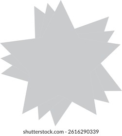A minimalist illustration featuring three grey stars aligned horizontally. Each star is a five-pointed shape with a soft, matte grey tone, symbolizing subtle excellence or a neutral rating. 
