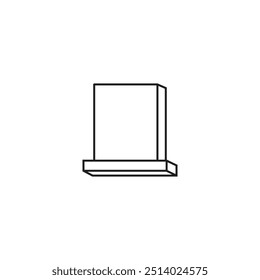 Minimalist illustration of a gravestone, symbolizing death, mourning, and remembrance