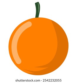 Minimalistische Illustration von Mandarinen. Das Design ist perfekt für ein frisches und gesundes Thema. Ideal für Lebensmittel- und Ernährungskonzepte.