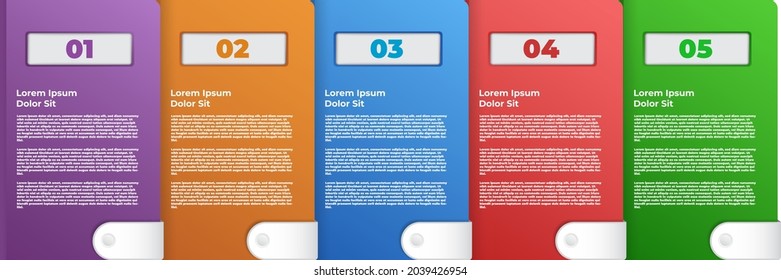 minimalist infographic business template, perfect for your design
